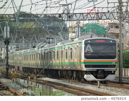 Tokaido Line E231 Totsuka Station Tokaido Line E231 Totsuka Station 4976914