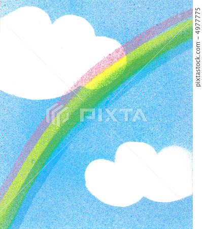 Rainbow and clouds 4977775