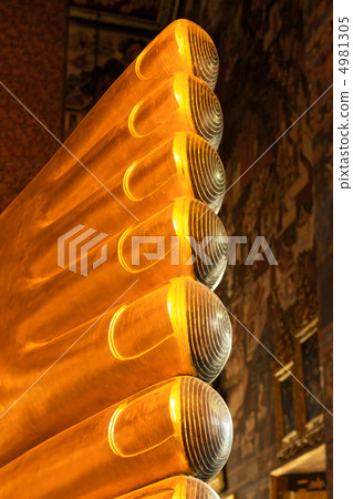Reclining Buddha Foot Reclining Buddha Foot 4981305
