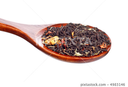Wooden Spoon With Tea 4983146