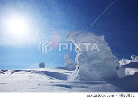 Rake of Zao in Yamagata prefecture 4983931