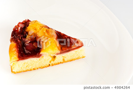 cherry cake on white dish 4984264