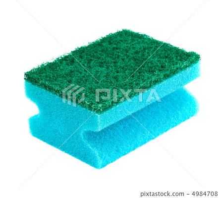 blue and green sponge 4984708