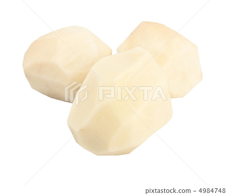 peeled potatoes peeled potatoes 4984748
