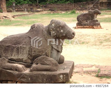 World Heritage Site Angkor Ruins, Preacoust 4987264