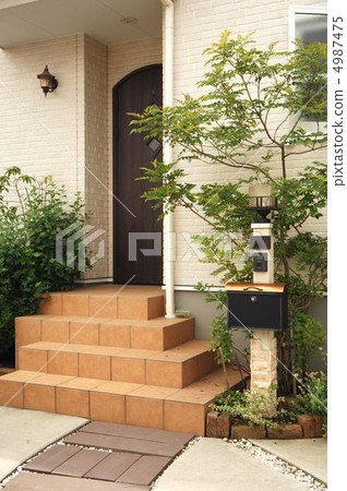 Green full entrance Green full entrance 4987475