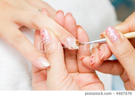 美容美髮圖像凝膠釘現場 4987876