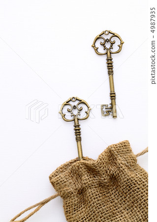 Antique key 4987935