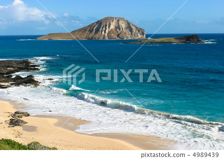 夏威夷馬卡普海灘和兔島 夏威夷馬卡普海灘和兔島 4989439