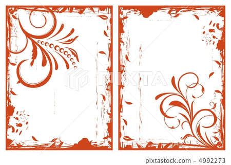 autumn grunge floral frames autumn grunge floral frames 4992273