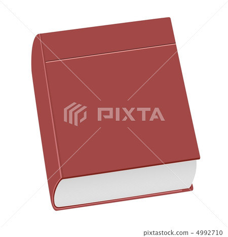 Realistic illustration closed book 4992710