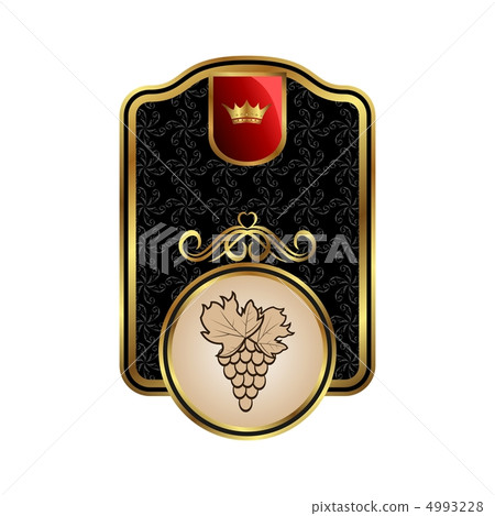 golden label for packing wine golden label for packing wine 4993228