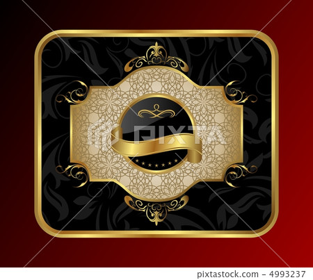 ornate decorative golden frame ornate decorative golden frame 4993237