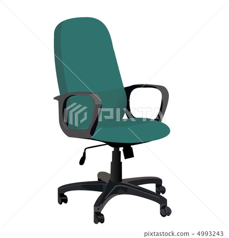 Realistic illustration office armchair Realistic illustration office armchair 4993243