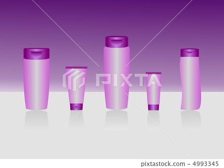 Cosmetic container templates for designers. Editable Cosmetic container templates for designers. Editable 4993345