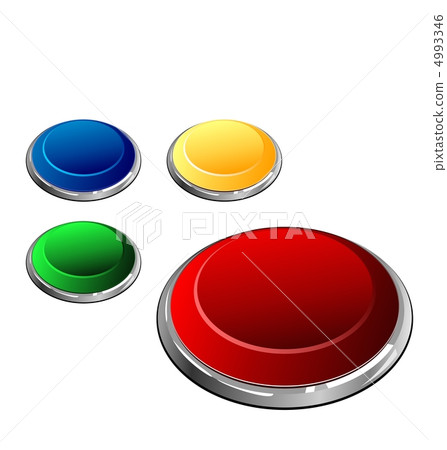 Illustration of set of multi-coloured buttons - vector Illustration of set of multi-coloured buttons - vector 4993346