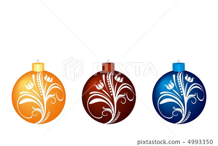 Set of christmas balls 4993350
