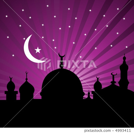 Greeting card for holy month of Ramadan Kareem 4993411