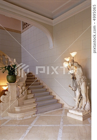 Stairs in a mansion Stairs in a mansion 4995065