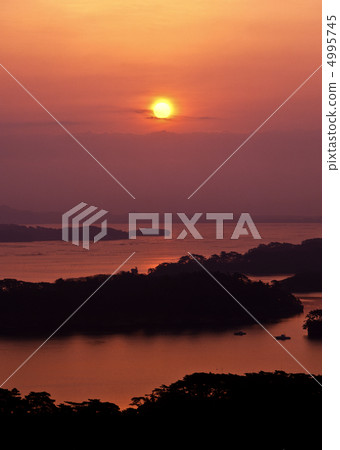 松島的日出 4995745