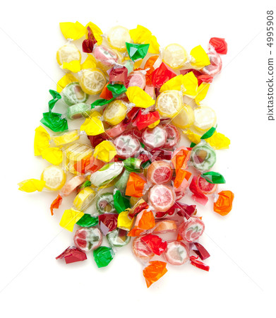 Pile of color candies Pile of color candies 4995908