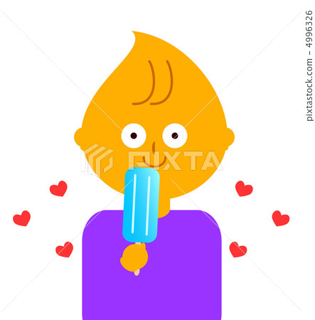 young boy, ice cream, august 4996326