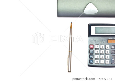pen and calculator 4997284