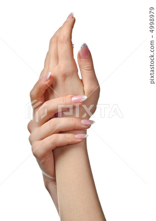 Female hands Female hands 4998979
