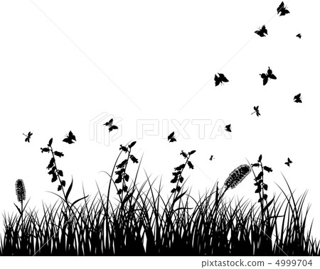 meadow silhouettes meadow silhouettes 4999704