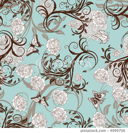 seamless floral pattern 4999708