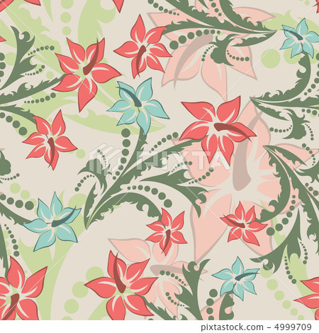 seamless floral pattern 4999709