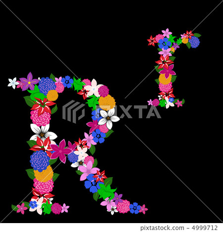 floral letter floral letter 4999712