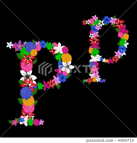 floral letter 4999714