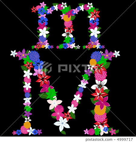 floral letter 4999717