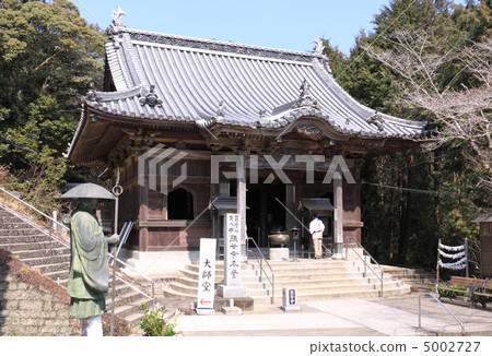 Shikoku Shrine Plant No. 8 Buddhist temple "Kumagayaji" Main Hall and Pilgrimage 5002727