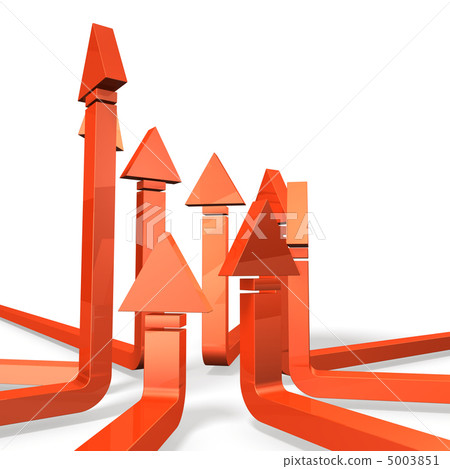3DCG illustration showing friendly competition 3DCG illustration showing friendly competition 5003851