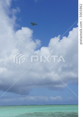 Blue sky, white clouds, blue sea ★ Blue sky, white clouds, blue sea ★ 5003862