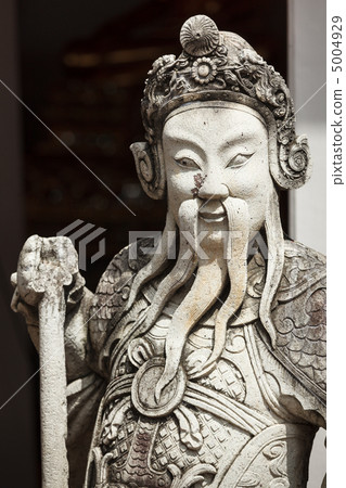 Wat Pho stone guardian statue, Thailand Wat Pho stone guardian statue, Thailand 5004929