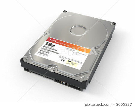 HDD. ATA Hard disk drive. 3d 5005527