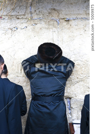 Prayer of Jews at Western Wall. Jerusalem Israel Prayer of Jews at Western Wall. Jerusalem Israel 5009975