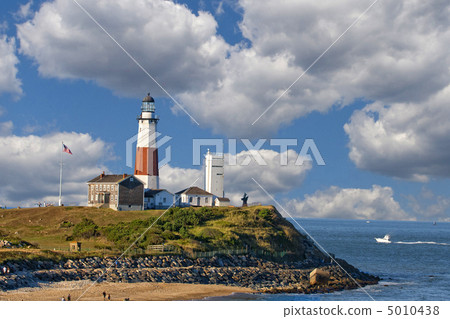 Lighthouse at Montauk Point. Long Island. NewYork Lighthouse at Montauk Point. Long Island. NewYork 5010438