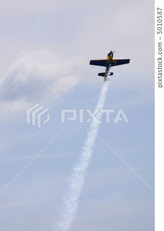 A plane performing in an air show at Jones Beach A plane performing in an air show at Jones Beach 5010587