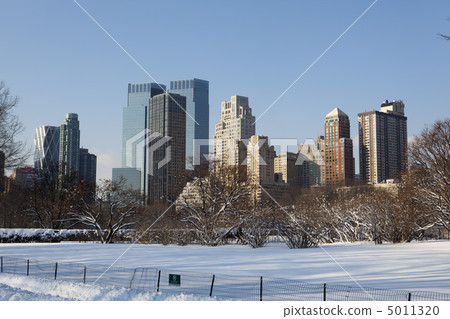 Central Park, New York. Beautiful park in beautiful city. 5011320