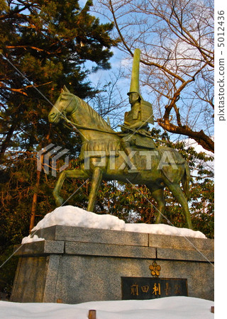“Maeda Toshinori”的前田雕像（高岡縣高岡市古城公園/高岡市） 5012436