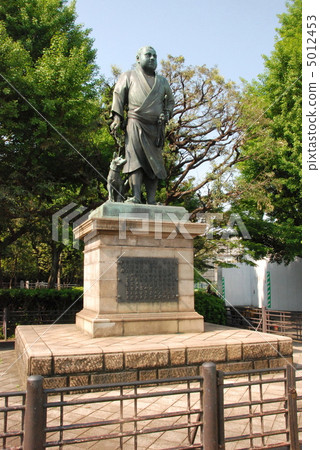 上野公園的“Saigo Takamori”雕像(上野御苑/東京都台東區) 上野公園的“Saigo Takamori”雕像(上野御苑/東京都台東區) 5012453