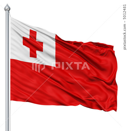 Waving flag of Tonga Waving flag of Tonga 5012481