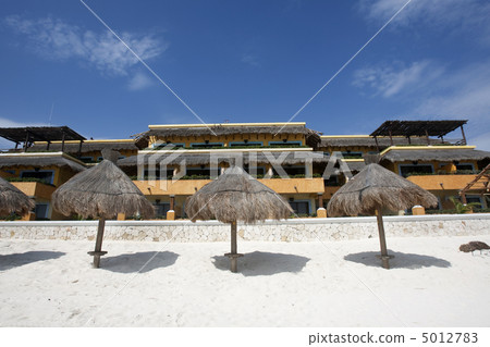 Tropical resort beach 5012783