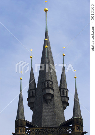 Prague's church steeples Prague's church steeples 5013166