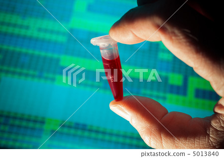Test Tube with blood 5013840