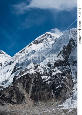 Summit not far Gorak shep and Everest base camp Summit not far Gorak shep and Everest base camp 5018188